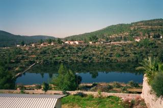 Bet-Zayit Dam in the winter